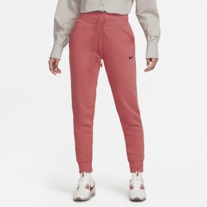 Nike Pantalon de jogging taille haute en tissu Fleece Sportswear Phoenix Fleece pour femme - Rouge - Taille L - Female