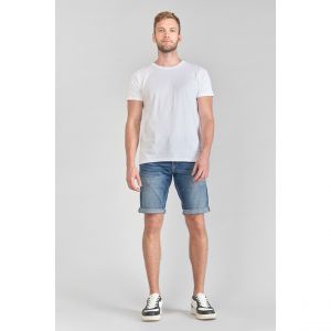 Le Temps des Cerises Bermuda Laredo en jeans bleu moyen