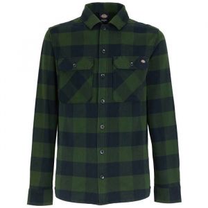 Dickies Chemise manches longues de - Sacramento Shirt - S &agrave; XXL - pour Homme - vert/noir