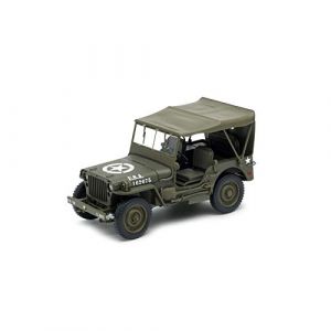 HTC JEEP WILLYS CARARAMA 1/43 SOFT TOP FERME