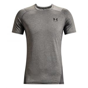 Under Armour Haut ajusté à manches courtes HeatGear Armour pour homme Gray - Taille XXL