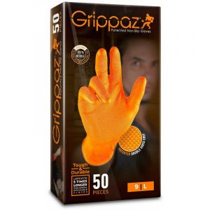 Image de Gants nitrile, compatible écran tactile, taille: L X50 Grippaz