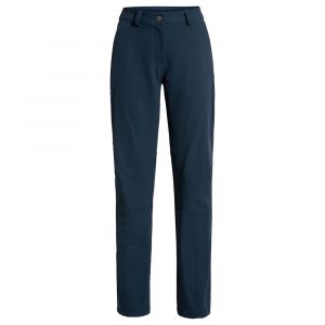 Vaude Strathcona II Pantalon Femme, bleu EU 40 (Short) Pantalons trekking & randonn&eacute;e