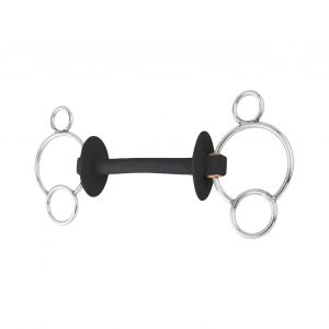 Mors 3 ou 4 anneaux pour cheval extra doux Beris Prime