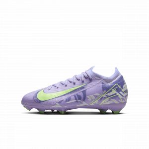 Nike Chaussure de foot basse à crampons FG United Jr. Mercurial Vapor 16 Pro pour ado - Pourpre - Taille 35.5 - Unisex