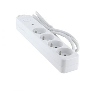 Chacon Multiprise - 4 x 16 A - Cordon 15 m - Protection surtension