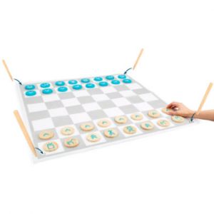 Legler Jeu d'échecs et dames enfant Active bois