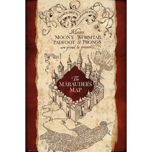 Image de Closeup Poster Harry Potter "La carte du Maraudeur"