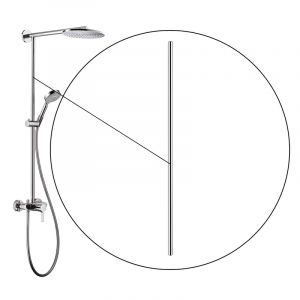 Hansgrohe AXOR Barre 1 000 mm pour colonne de douche Raindance, 96743000,