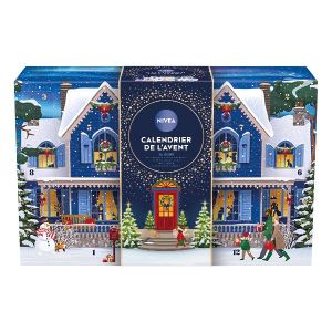 Nivea Calendrier de l'Avent 2025 - 24 Jours - 15 Soins Incontournables et 9 Accessoires de Beauté