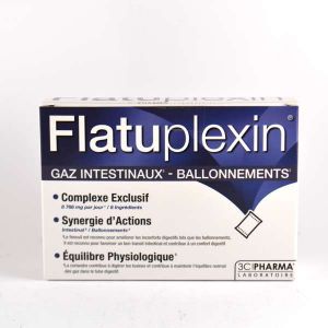 Image de 3 Chênes Flatuplexin - Sachets pour gaz intestinaux, ballonnements