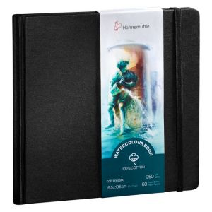 Hahnemühle Album Watercolour book Hanemuehle, 19,5 cm x 19,5 cm, 250 g/m²