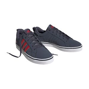 Adidas Homme VS Pace 2.0 Sneaker, Shadow Navy/Better Scarlet/FTWR White, 42 EU