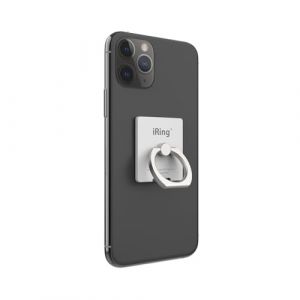 IRing Link Hook Support de t&eacute;l&eacute;phone - Universel - Blanc nacr&eacute;