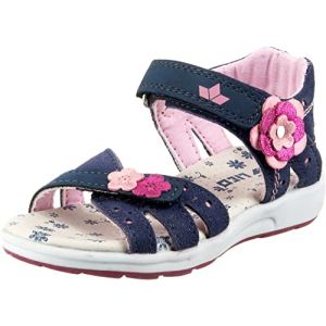 Lico Cassandra V, Sandales Bride arri&egrave;re Fille, Bleu (Marine Marine), 25 EU