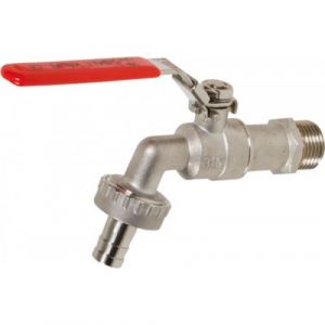 Image de sferaco Robinet cadenassable - M 1/2' - M 1/2' - Inox