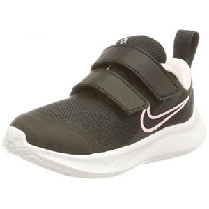 Nike Star Runner 3, Chaussure de Piste d'athltisme Garçon Unisex Kinder, Black Black Black DK Smoke Grey, 17 EU