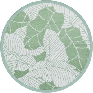 VidaXL Tapis d'extérieur vert Ø200 cm PP