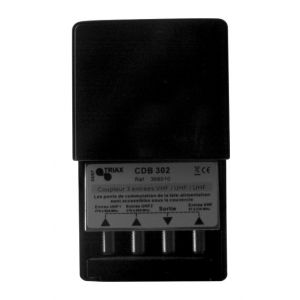 Triax CDB 302 - Coupleur de bande 3 entrées VHF UHF UHF