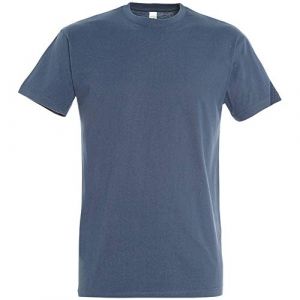 Sol's SOLS - T-shirt manches courtes IMPERIAL - Homme (2XL) (Bleu denim) - UTPC290