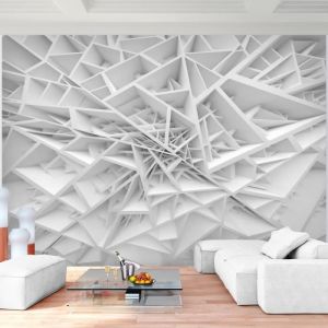 Image de Runa art Papier Peint Intiss&eacute; Tapisserie 3D Abstrait 308x220 cm (6,8 M2) 7 Bandes Faciles &agrave; Coller 9147010a
