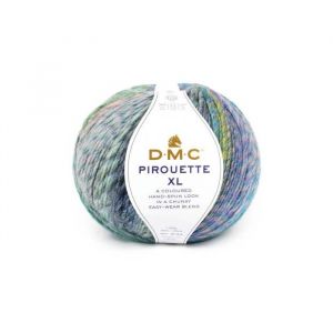 Pelote de laine &agrave; tricoter PIROUETTE XL - 200gr - DMC(...) - 1102 Multicolore