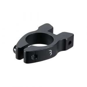 BBB cycling Tige de Selle en Aluminium pour vélo de Route, VTT et vélo électrique Noir - BSP-99 - CarrierClamp - Diamètre: 28,6 mm
