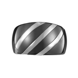Image de Ceranity 12/0036 N - Bague en céramique et argent pour femme