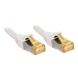 Image de Lindy Câble réseau CAT 7 Lsoh Cuivre 6000MHz 0,3m Blanc