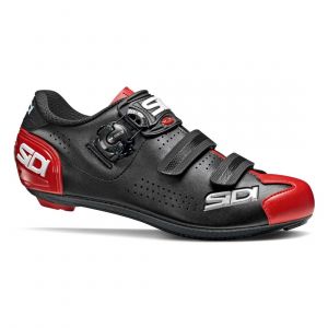 Sidi Alba 2 Chaussures Homme, black/red EU 40 Chaussures route à cales