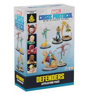 Asmodée Marvel : Crisis Protocol Defenders Affiliation Pack Jeu de Figurines de Table À partir de 14 Ans 2 Joueurs 45 Minutes de Temps de Jeu ou Plus