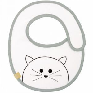 L&auml;ssig Bavoir &eacute;ponge Little Chums Chat (petit mod&egrave;le)
