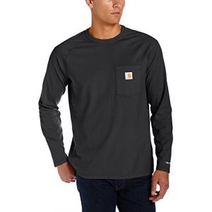 Image de Carhartt Force Cotton Chemise à manches longues Noir L