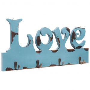 Image de VidaXL Porte-manteau mural LOVE 50x23 cm