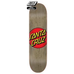Santa cruz Classic Dot 8.375" Skateboard Deck marron