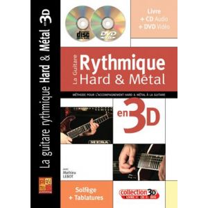 Play Music Publishing Labot Mathieu - Guitare Rythmique Hard Et Metal 3d + Cd +...