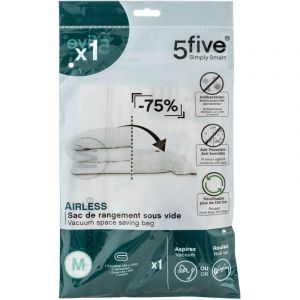Five Simply Smart - Housse de rangement sous-vide Taille M - 60 x 80 cm