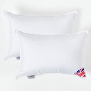 Homescapes - Coussin de garnissage en Microfibre, 30 x 40 cm - Lot de 2