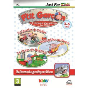 P'tit Garçon - Le Scooter de Walter + L'Hélicoptère de Pierre + Super-Héros [PC]