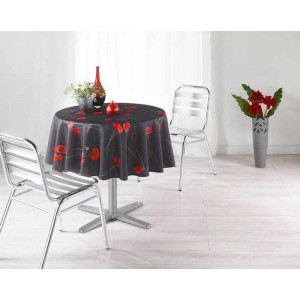 Amapola - Nappe ronde anti-tache (180 cm)