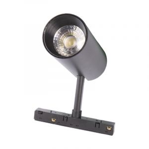 Jandei - Spot LED Rail magn&eacute;tique S&eacute;rie classique 20 W 48 V Blanc neutre 4200 K CRI 90 Noir