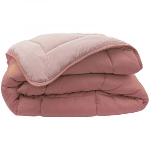 Domiva Mon PTIT Dodo Couette Bicolore - 75 x 120 cm Blush/Ash Roses