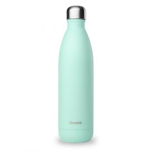 Qwetch Bouteille isotherme Pastel Vert 1L