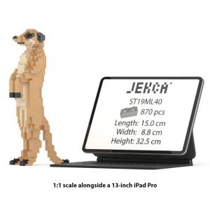 Blocs de construction - JEKCA - Suricate - 870 pi&egrave;ces - 14 ans et plus - Plastique durable