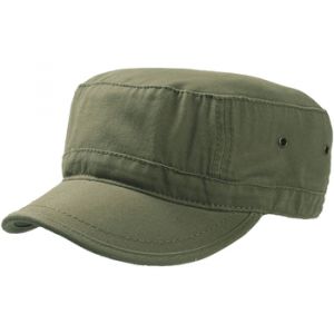 Atlantis Land Lot de 2 casquettes militaire - Adulte (S-M) (Olive) - UTAB427