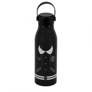 Karactermania Bouteille - Mercredi Varsity - Noir - Taille Unique
