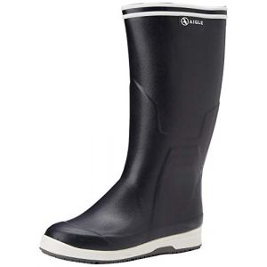 Aigle Brea Botte ISO, Bottes & Bottines de Pluie Homme, Bleu (Marine New 001), 45 EU