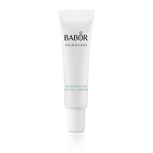 Babor Skinovage Moisturizing Eye Gel-Cream pour Les Yeux pour Peaux Sèches, Crème Hydratante pour Les Yeux, Soin Des Yeux avec Effet Anti-Âge, Formule Végétalienne, 15 ml