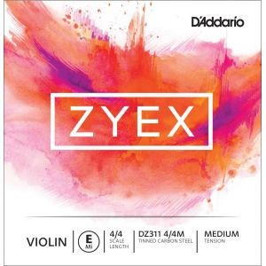 D'Addario AND CO CORDE SEULE (MI) POUR VIOLON ZYEX MANCHE 4/4 TENSION MEDIUM