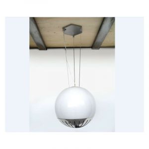 Azura home design Hotte aspirante îlot PEARL LUXE - Couleur: Blanc